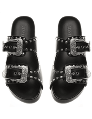 Mystique Tennessee Studded Slide Sandal