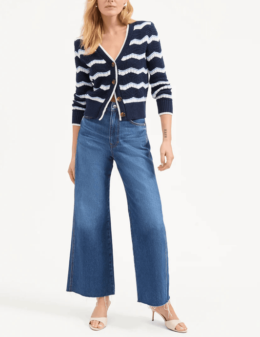 PRE-ORDER-Veronica Beard Ansonia V-Neck Cardigan