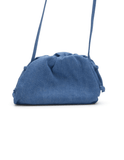 Steven Dann Denim Mini Pouch Clutch