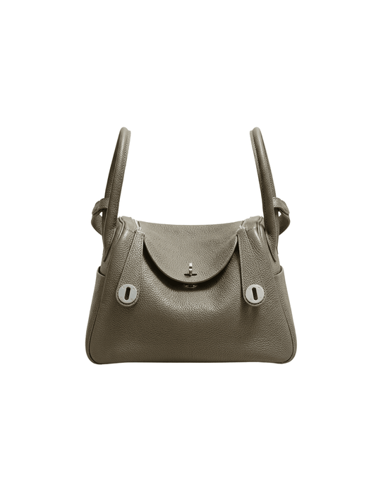 PRE-ORDER-Austin Blaze Nina Mini Leather Double Side Handle Bag in Ash
