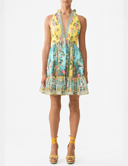 Camilla - PRE-ORDER-Camilla Ruffle Hem Mini Dress - Buy Online