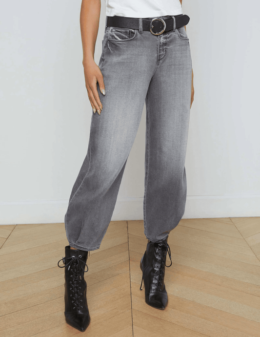 L'Agence Krista High Rise Tapered Leg Jean