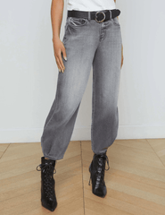 L'Agence Krista High Rise Tapered Leg Jean