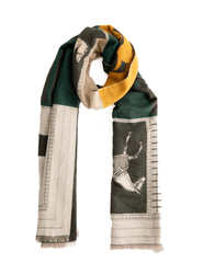 Austin Blaze Equestrian Cashmere Scarf