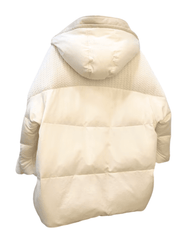 Steven Dann Mink Combination Down Puffer Coat