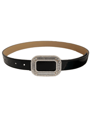 PRE-ORDER-Fleur de Camélia Stella Leather Embellished Belt