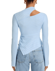Cult Gaia - Cult Gaia Tayla Knit Long Sleeve Top - Buy Online