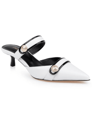 PRE-ORDER-L'AGENCE Gilliane Leather Mule Pump