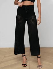L'Agence - L'AGENCE Gaelle Pointelle Knit Pant - Buy Online