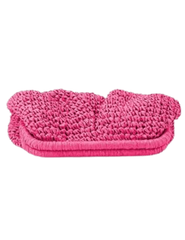 PRE-ORDER-St. Barths La Robe August Straw Pouch Clutch