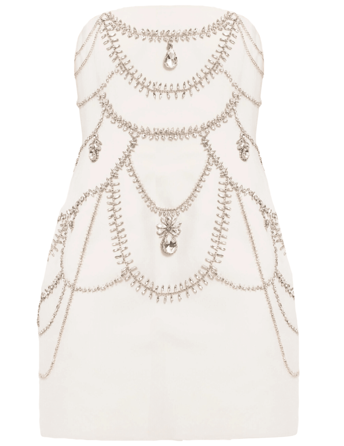 Simkhai Arta Bustier Embellished Mini Dress