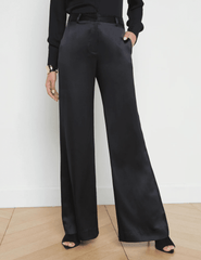 CORE-L'Agence Pilar Silk Wide Leg Pant