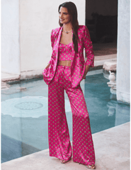 L'AGENCE Colin Double Breasted Blazer