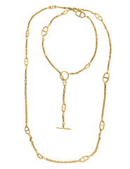 Austin Blaze Dainty Link Toggle Necklace 110cm