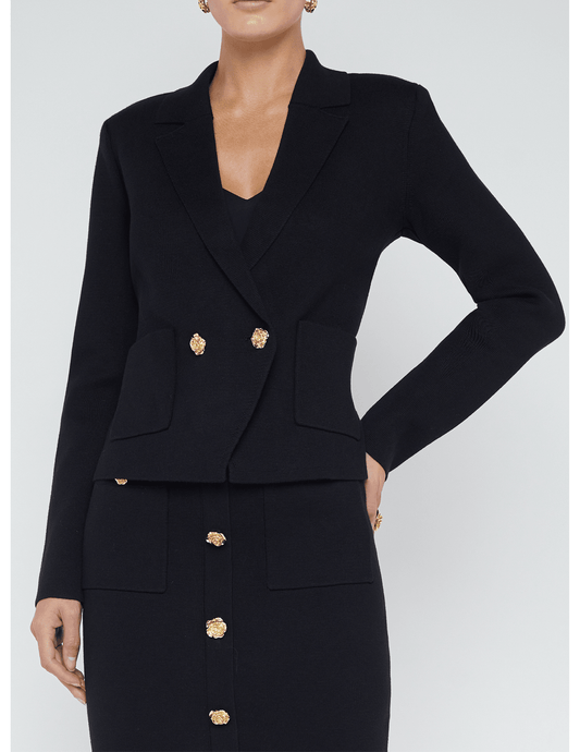 PRE-ORDER-L'Agence Sofia Knit Blazer