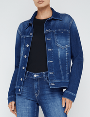 L'Agence Mack Oversized Denim Jacket