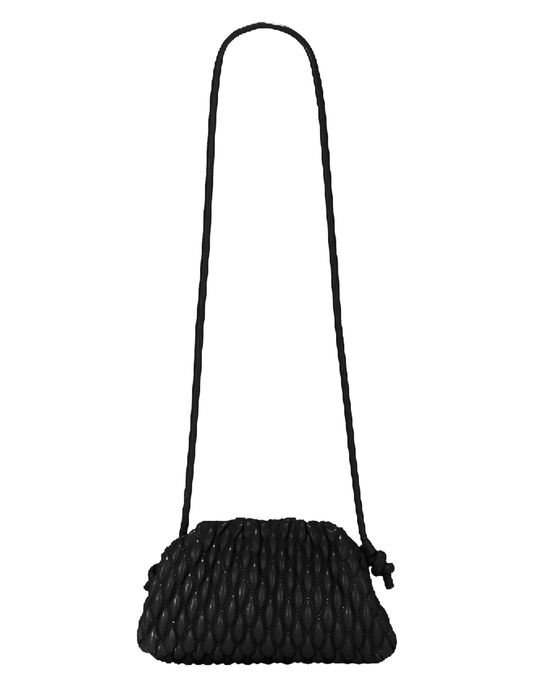 St. Barths La Robe Quilted Bubble Pouch Crossbody