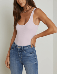 L'Agence Nica Scoop Neck Bodysuit