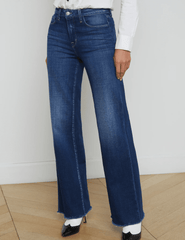 L'Agence Scottie High Rise Wide Leg Jean