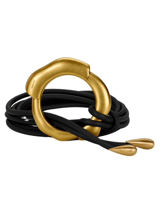 Cult Gaia Asa Leather Cord Belt