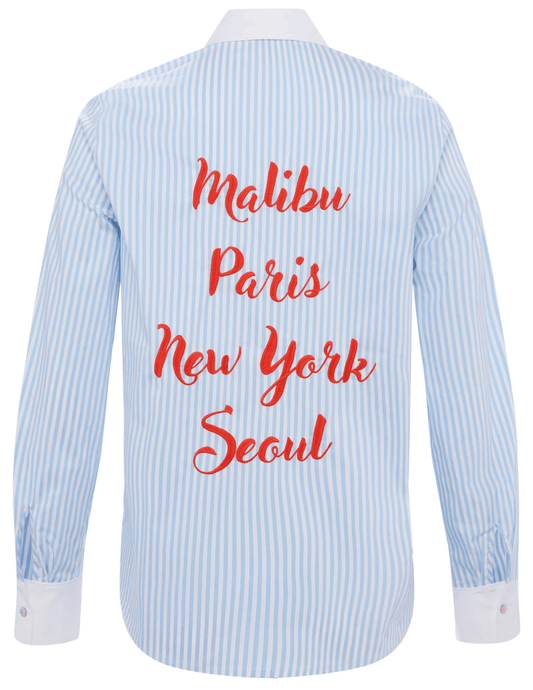 L'Agence Ellery Long Sleeve Button Blouse