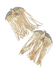 Austin Blaze Bird Fringe Earrings