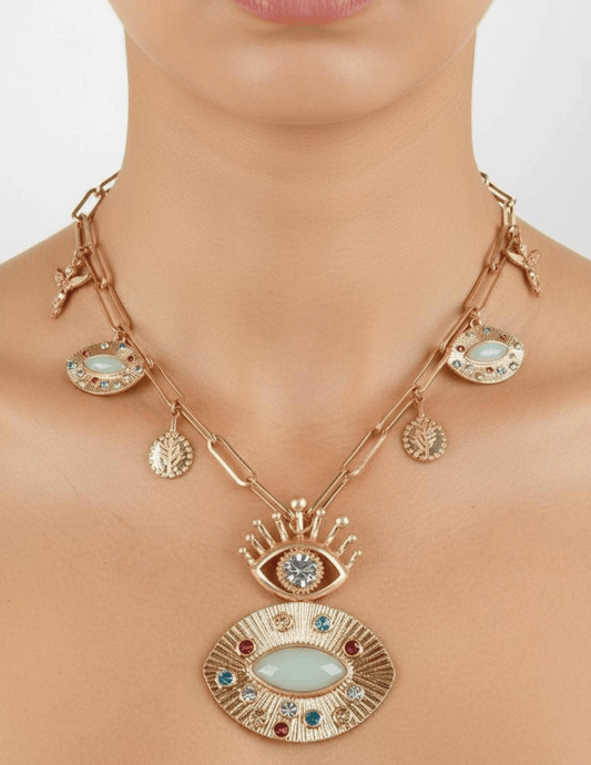 PRE-ORDER-Austin Blaze Rue Statement Charm Necklace