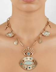 PRE-ORDER-Austin Blaze Rue Statement Charm Necklace