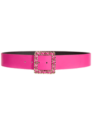 PRE-ORDER-Fleur de Camélia Sheila Chain Buckle Belt in Pink