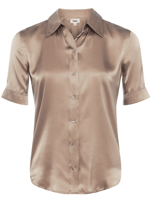 L'Agence Ellah Short Sleeve Blouse