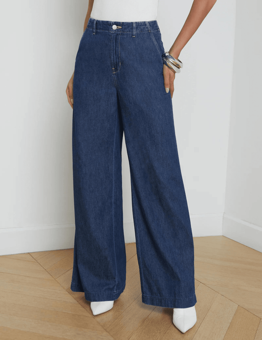 L'Agence Runa High Rise Wide Leg Jean