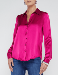 L'Agence Tyler Long Sleeve Blouse