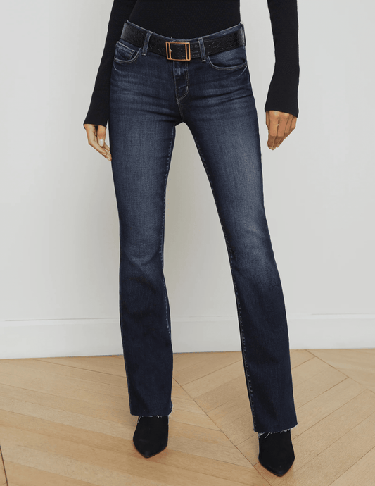 L'Agence Sneeki Low Rise Straight Leg Jean