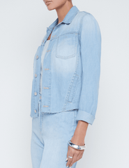 L'Agence Janelle Slim Raw Jacket