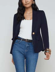 L'Agence Chamberlain Knit Blazer