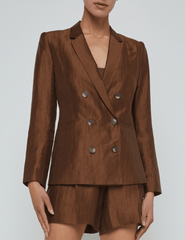 L'Agence - L'AGENCE Colin Double Breasted Blazer - Buy Online