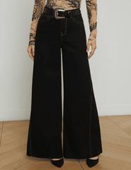 L'Agence Beau T-Seam Wide Leg Jean