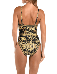 PRE-ORDER-L'Agence Remi Scoop Neck One Piece Swimsuit