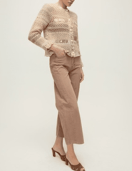 PRE-ORDER-Veronica Beard Sariyah Knit Collarless Jacket