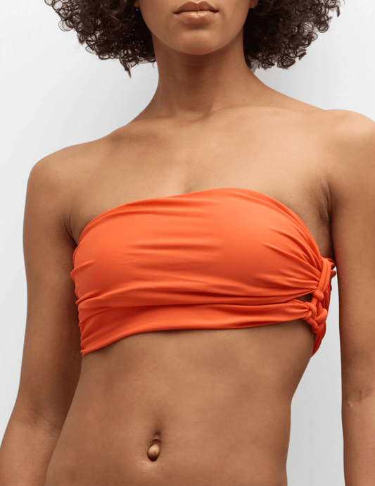 Simkhai Cale Strapless Bustier Bikini Top