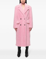 PRE-ORDER-Apparis Astrid Vegan Alpaca Peacoat