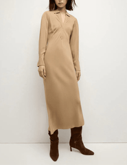 PRE-ORDER-Veronica Beard Liberty Long Sleeve Midi Dress