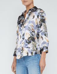 PRE-ORDER-L'Agence Dani Three Quarter Sleeve Blouse