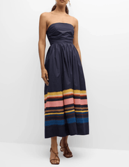 A.L.C. Tate Strapless Midi Dress