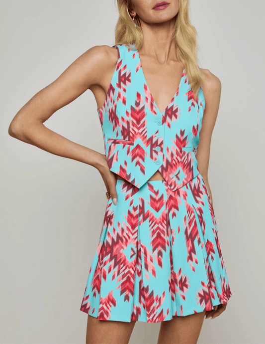 PRE-ORDER-L'Agence Jianna Cropped Vest