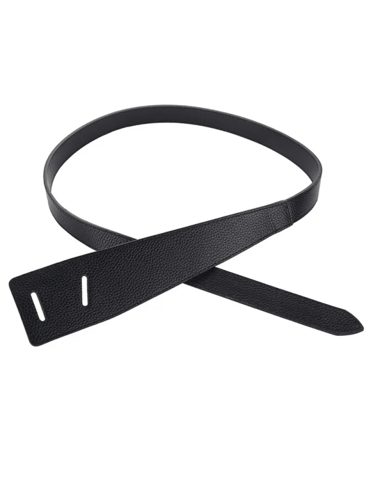 Austin Blaze Asymmetrical Leather Knot Waist Belt