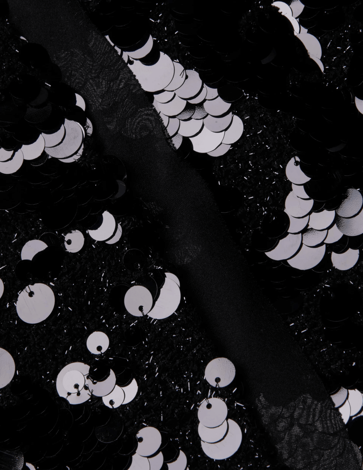 L'Agence - PRE-ORDER-L'AGENCE Shai Sequin Pointed Shoulder Jacket in Black - Buy Online