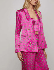 L'AGENCE Colin Double Breasted Blazer