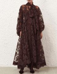 Zimmermann Illustration Lace Gown