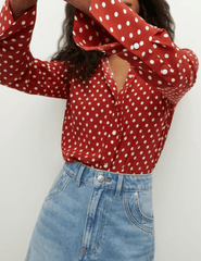 Veronica Beard Monique Long Sleeve Blouse